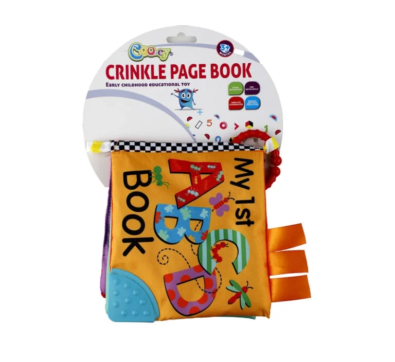 Cloth Book Educational Crinkly Pages