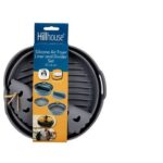 Hillhouse 21.5 x 21.5 x 6cm Round Silicone Air Fryer Liner with Divider