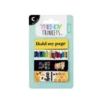 Trendy Trinkets Magnetic Bookmark Assorted 4 Piece