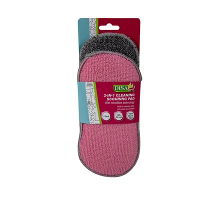027-783015 Disa Microfibre Scourer, 2-In-1
