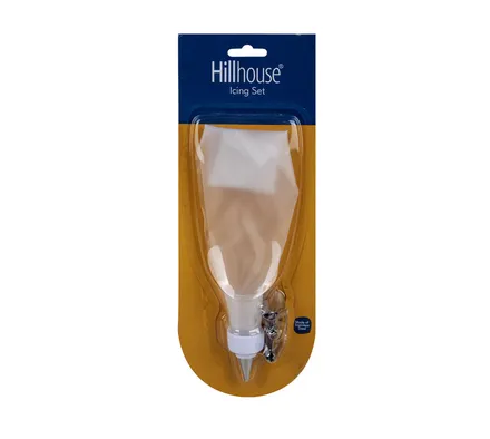 Hillhouse Cake Decorating Set with 4 Nozzles