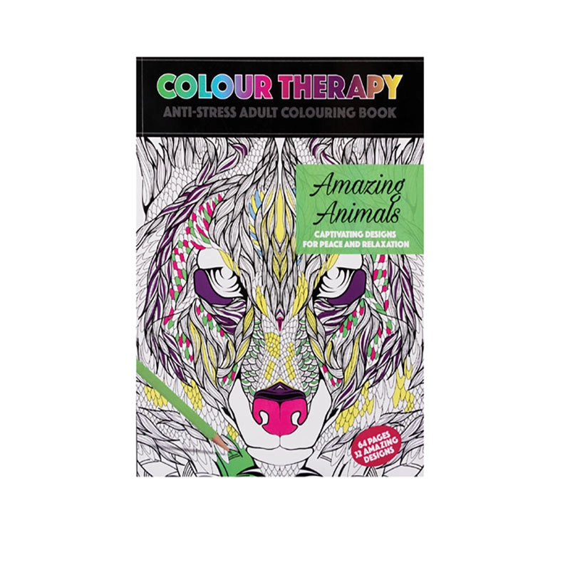 Book Colouring Therapy 64 Pages