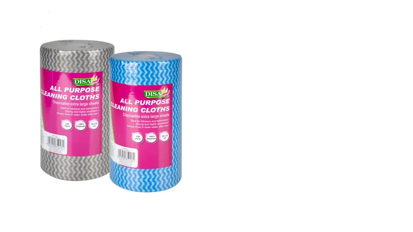 Disa Cleaning Cloth Roll, 100 Piece - 50x22cm