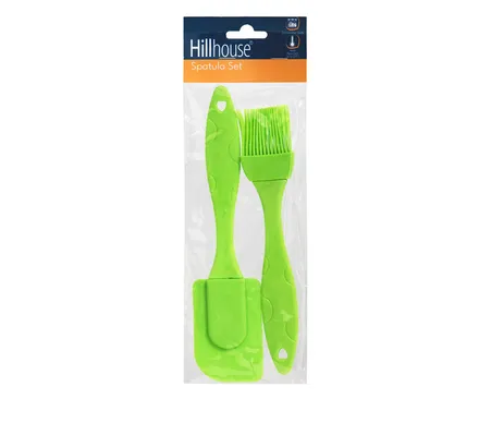 Hillhouse Sparkle Pastry Brush & Spatula Set